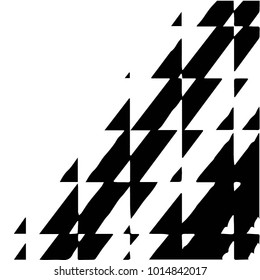 Spotted black and white grunge vector line background. Abstract halftone illustration background. Grunge grid polka dot background pattern
