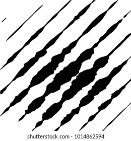Spotted black and white grunge vector line background. Abstract halftone illustration background. Grunge grid polka dot background pattern
