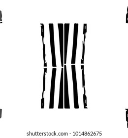 Spotted black and white grunge vector line background. Abstract halftone illustration background. Grunge grid polka dot background pattern
