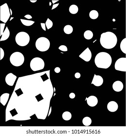Spotted black and white grunge vector line background. Abstract halftone illustration background. Grunge grid polka dot background pattern
