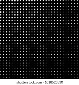 Spotted black and white grunge vector line background. Abstract halftone illustration background. Grunge grid polka dot background pattern
