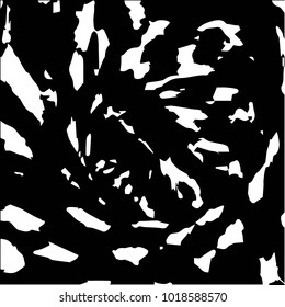 Spotted black and white grunge vector line background. Abstract halftone illustration background. Grunge grid polka dot background pattern
