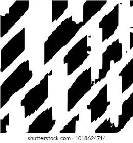 Spotted black and white grunge vector line background. Abstract halftone illustration background. Grunge grid polka dot background pattern
