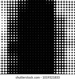 Spotted black and white grunge vector line background. Abstract halftone illustration background. Grunge grid polka dot background pattern
