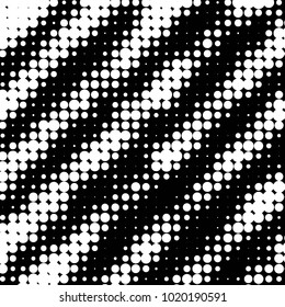 Spotted black and white grunge vector line background. Abstract halftone illustration background. Grunge grid polka dot background pattern
