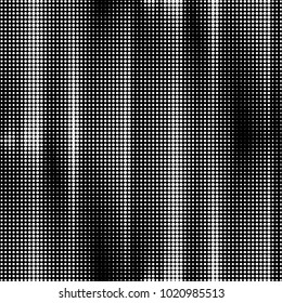 Spotted black and white grunge vector line background. Abstract halftone illustration background. Grunge grid polka dot background pattern
