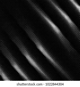 Spotted black and white grunge vector line background. Abstract halftone illustration background. Grunge grid polka dot background pattern
