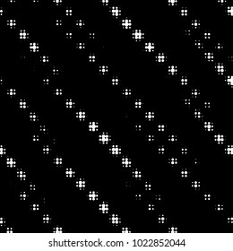 Spotted black and white grunge vector line background. Abstract halftone illustration background. Grunge grid polka dot background pattern
