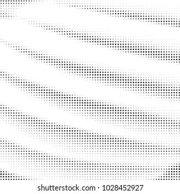 Spotted black and white grunge vector line background. Abstract halftone illustration background. Grunge grid polka dot background pattern
