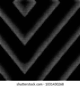 Spotted black and white grunge vector line background. Abstract halftone illustration background. Grunge grid polka dot background pattern
