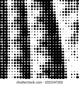 Spotted black and white grunge vector line background. Abstract halftone illustration background. Grunge grid polka dot background pattern
