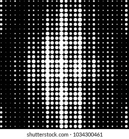 Spotted black and white grunge vector line background. Abstract halftone illustration background. Grunge grid polka dot background pattern
