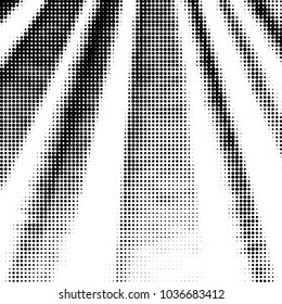 Spotted black and white grunge vector line background. Abstract halftone illustration background. Grunge grid polka dot background pattern
