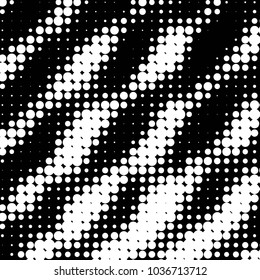 Spotted black and white grunge vector line background. Abstract halftone illustration background. Grunge grid polka dot background pattern
