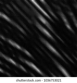 Spotted black and white grunge vector line background. Abstract halftone illustration background. Grunge grid polka dot background pattern