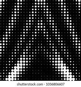 Spotted black and white grunge vector line background. Abstract halftone illustration background. Grunge grid polka dot background pattern