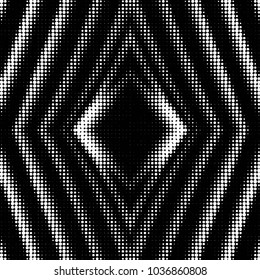 Spotted black and white grunge vector line background. Abstract halftone illustration background. Grunge grid polka dot background pattern
