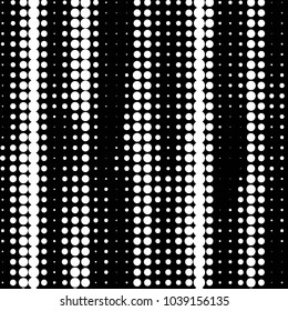Spotted black and white grunge vector line background. Abstract halftone illustration background. Grunge grid polka dot background pattern
