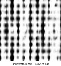 Spotted black and white grunge vector line background. Abstract halftone illustration background. Grunge grid polka dot background pattern
