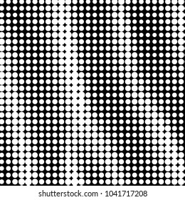 Spotted black and white grunge vector line background. Abstract halftone illustration background. Grunge grid polka dot background pattern
