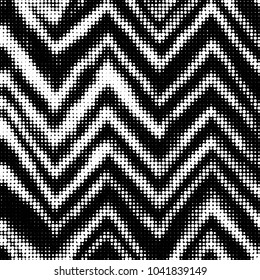 Spotted black and white grunge vector line background. Abstract halftone illustration background. Grunge grid polka dot background pattern
