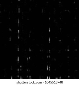 Spotted black and white grunge vector line background. Abstract halftone illustration background. Grunge grid polka dot background pattern
