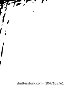 Spotted black and white grunge vector line background. Abstract halftone illustration background. Grunge grid polka dot background pattern
