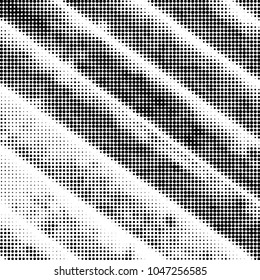 Spotted black and white grunge vector line background. Abstract halftone illustration background. Grunge grid polka dot background pattern
