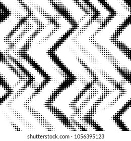 Spotted black and white grunge vector line background. Abstract halftone illustration background. Grunge grid polka dot background pattern
