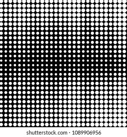 Spotted black and white grunge vector line background. Abstract halftone illustration background. Grunge grid polka dot background pattern
