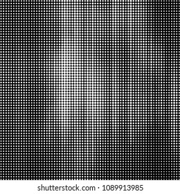 Spotted black and white grunge vector line background. Abstract halftone illustration background. Grunge grid polka dot background pattern
