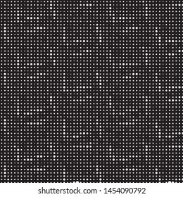 Spotted black and white grunge vector line background. Abstract halftone illustration background. Grunge grid polka dot background pattern