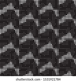 Spotted black and white grunge vector line background. Abstract halftone illustration background. Grunge grid polka dot background pattern