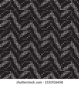 Spotted black and white grunge vector line background. Abstract halftone illustration background. Grunge grid polka dot background pattern