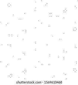 Spotted black and white grunge vector line background. Abstract halftone illustration background. Grunge grid polka dot background pattern