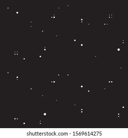Spotted black and white grunge vector line background. Abstract halftone illustration background. Grunge grid polka dot background pattern