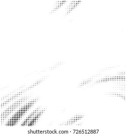 Spotted black and white grunge vector line background. Abstract illustration background. Grunge grid polka dot background pattern
