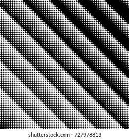 Spotted black and white grunge vector line background. Abstract illustration background. Grunge grid polka dot background pattern
