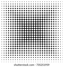 Spotted black and white grunge vector line background. Abstract halftone illustration background. Grunge grid polka dot background pattern