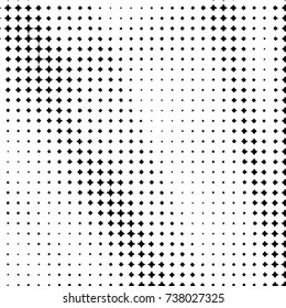 Spotted black and white grunge vector line background. Abstract halftone illustration background. Grunge grid polka dot background pattern