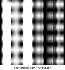 Spotted black and white grunge vector line background. Abstract halftone illustration background. Grunge grid polka dot background pattern
