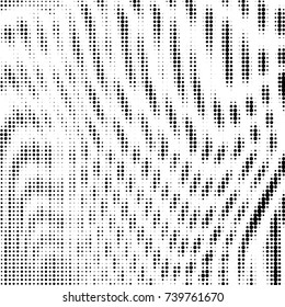 Spotted black and white grunge vector line background. Abstract halftone illustration background. Grunge grid polka dot background pattern