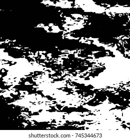 Spotted black and white grunge vector line background. Abstract halftone illustration background. Grunge grid polka dot background pattern
