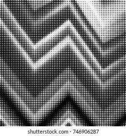 Spotted black and white grunge vector line background. Abstract halftone illustration background. Grunge grid polka dot background pattern