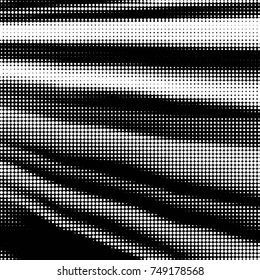 Spotted black and white grunge vector line background. Abstract halftone illustration background. Grunge grid polka dot background pattern