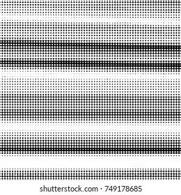 Spotted black and white grunge vector line background. Abstract halftone illustration background. Grunge grid polka dot background pattern