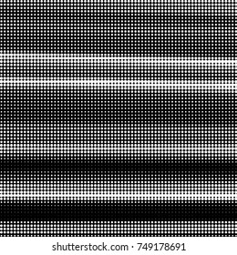 Spotted black and white grunge vector line background. Abstract halftone illustration background. Grunge grid polka dot background pattern