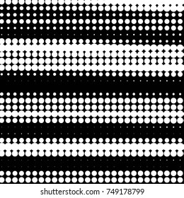Spotted black and white grunge vector line background. Abstract halftone illustration background. Grunge grid polka dot background pattern