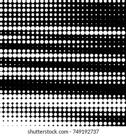 Spotted black and white grunge vector line background. Abstract halftone illustration background. Grunge grid polka dot background pattern