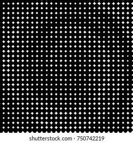 Spotted black and white grunge vector line background. Abstract halftone illustration background. Grunge grid polka dot background pattern